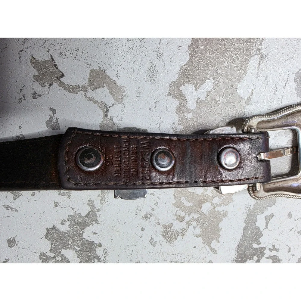 Unbranded handtooled genuine